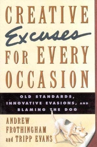 Tapa de Creative excuses for every occasion