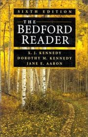 Tapa de The Bedford reader