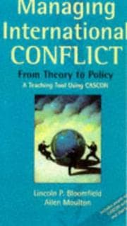 Tapa de Managing international conflict