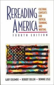 Tapa de Rereading America