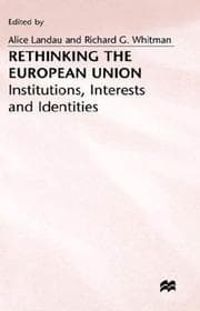 Tapa de Rethinking the European Union