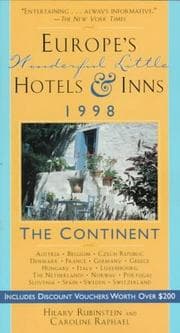 Tapa de Europe's Wonderful Little Hotels & Inns 1998