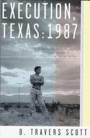 Tapa de Execution, Texas :1987
