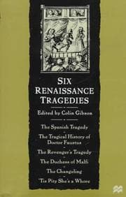 Tapa de Six Renaissance Tragedies