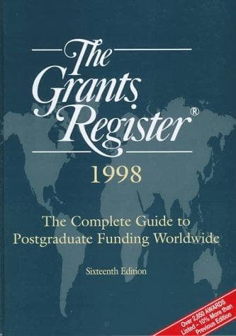 Tapa de The Grants register, 1998