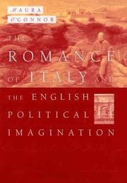 Tapa de The romance of Italy and the English political imagination
