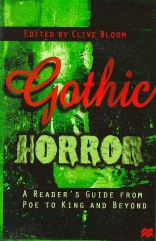 Tapa de Gothic horror