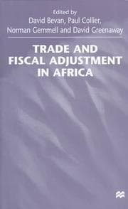 Tapa de Trade and fiscal adjustment in Africa
