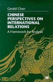 Tapa de Chinese perspectives on international relations
