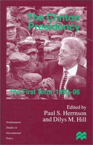 Tapa de The Clinton presidency