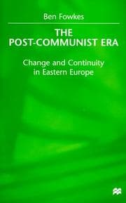 Tapa de The post-communist era