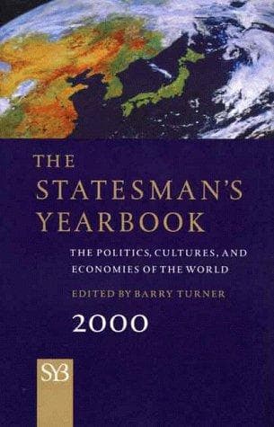 Tapa de Statesman's Yearbook 2000