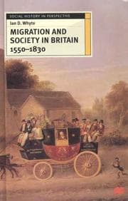 Tapa de Migration and Society in Britain 1550-1830 (Social History in Perspective)