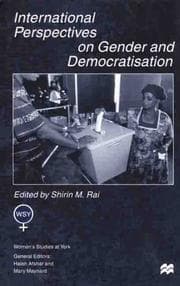 Tapa de International Perspectives On Gender and Democratisation (Women's Studies at York)