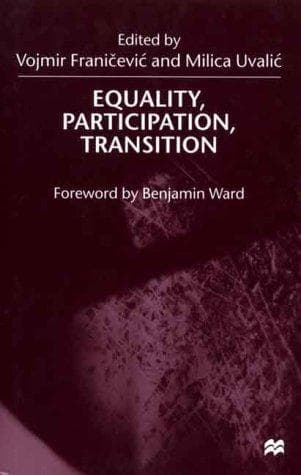 Tapa de Equality, participation, transition