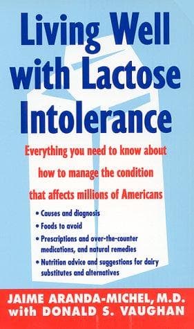 Tapa de Living well with lactose intolerance