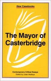 Tapa de The Mayor of Casterbridge