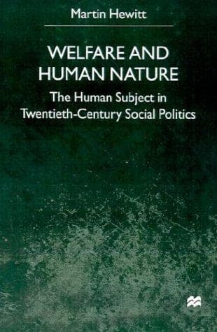 Tapa de Welfare and Human Nature