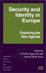 Tapa de Security and identity in Europe