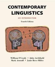 Tapa de Contemporary linguistics