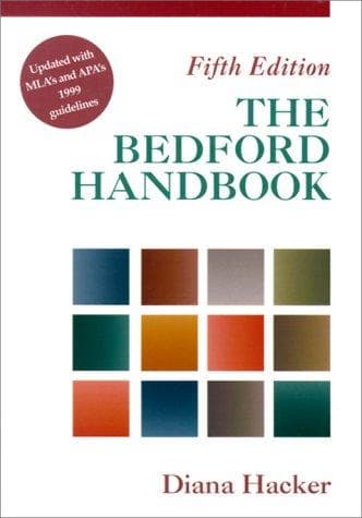 Tapa de The Bedford Handbook