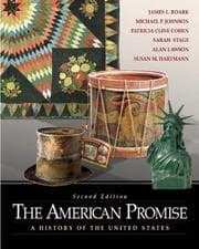 Tapa de The American promise