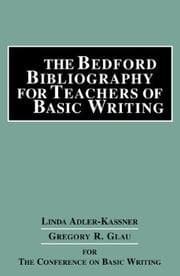Tapa de The Bedford bibliography for teachers of basic writing
