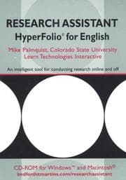 Tapa de Research Assistant Hyperfolio for English