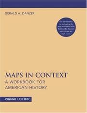 Tapa de Maps in Context, Volume 1