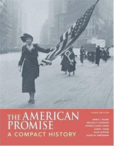 Tapa de The American promise