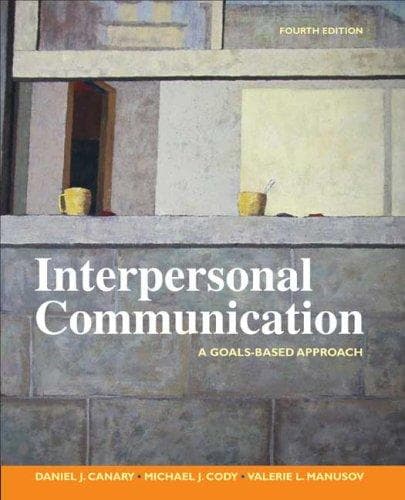 Tapa de Interpersonal communication
