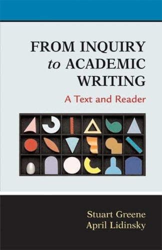 Tapa de From Inquiry to Academic Writing