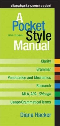 Tapa de A Pocket Style Manual