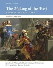 Tapa de The Making of the West: Peoples and Cultures, Volume B
