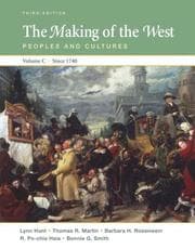 Tapa de The Making of the West: Peoples and Cultures, Vol. C