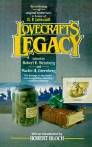 Tapa de Lovecraft's legacy