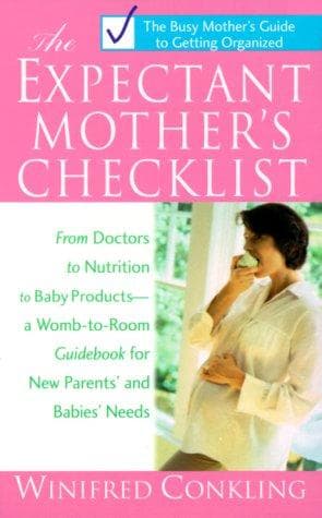 Tapa de The expectant mother's checklist