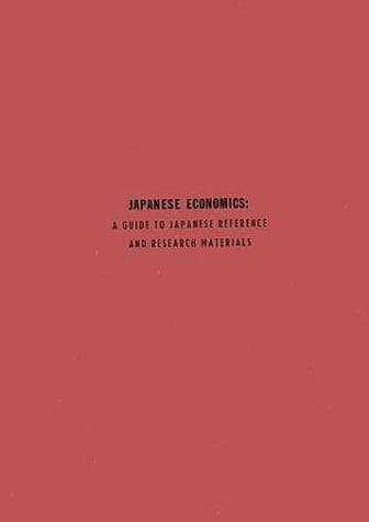 Tapa de Japanese economics