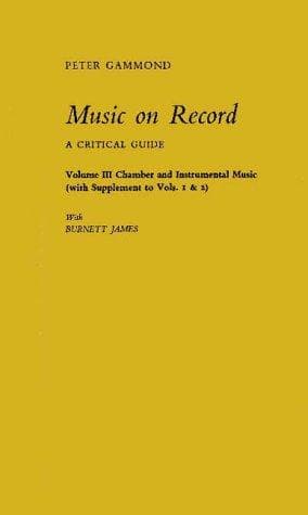 Tapa de Music on Record