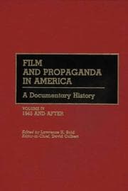 Tapa de Film and Propaganda in America