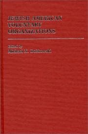 Tapa de Jewish American Voluntary Organizations