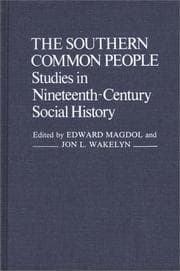 Tapa de The Southern common people