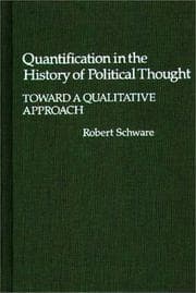 Tapa de Quantification in the history of political thought