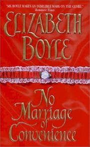 Tapa de No Marriage of Convenience (Avon Romantic Treasure)