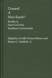 Tapa de Toward a new South?