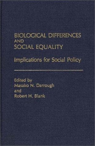 Tapa de Biological differences and social equality