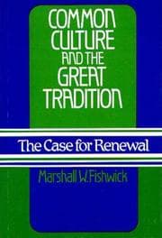 Tapa de Common culture and the great tradition