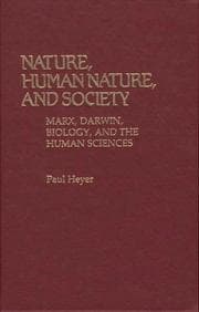 Tapa de Nature, human nature, and society