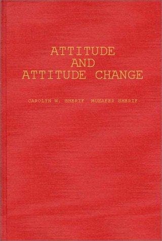 Tapa de Attitude and Attitude Change