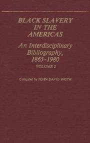 Tapa de Black slavery in the Americas